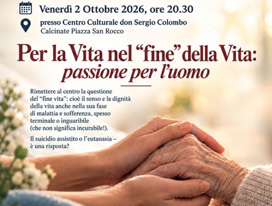Per la Vita nel “fine” della Vita 1